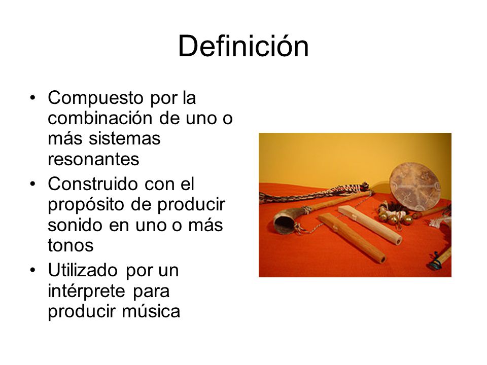¿Cuál es el significado de instrumento?