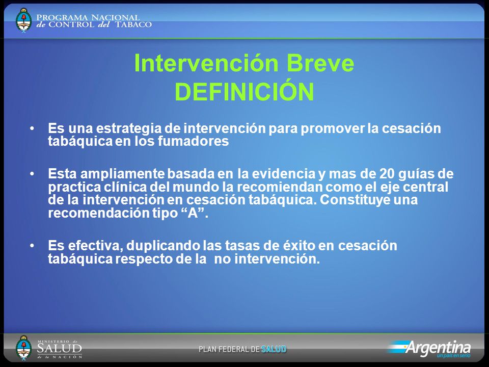 ¿Cuál es la definición de intervencion?