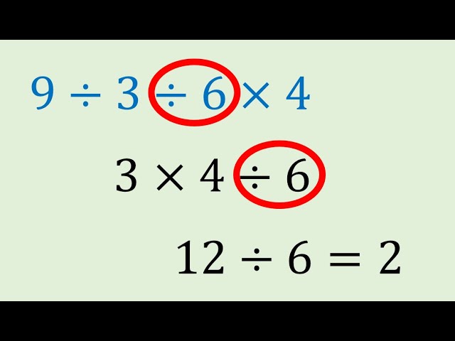 ¿Cuál es la jerarquía de los operadores matemáticos?