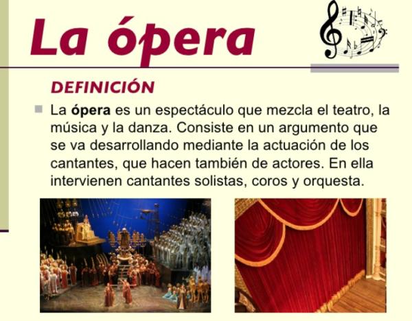 Definición de Opera