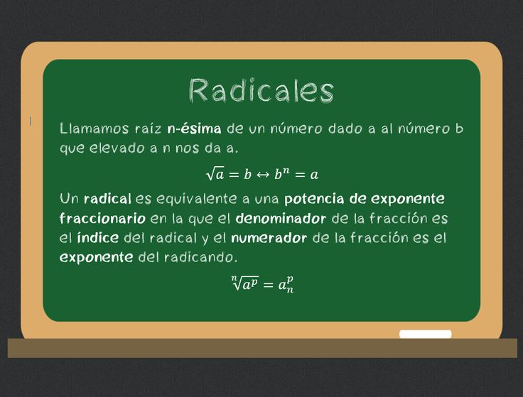 ¿Cuál es el significado de radical?