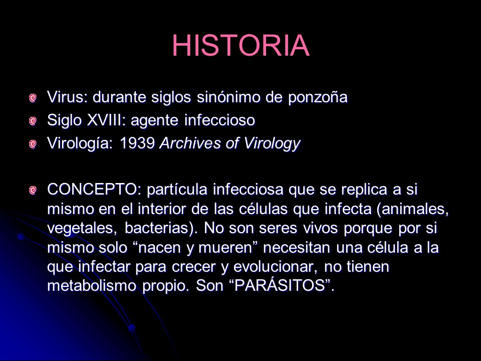 ¿Que la virología?