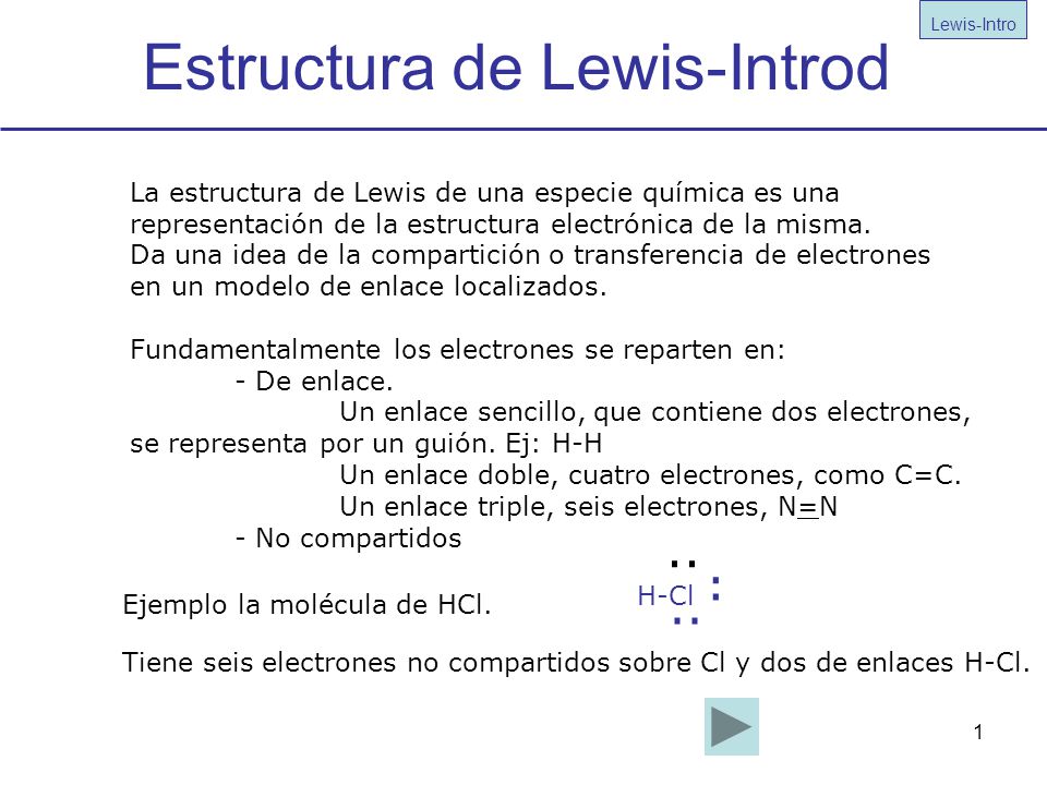 ¿Qué es la estructura de Lewis y un ejemplo?