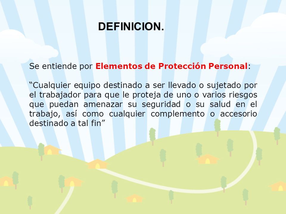 ¿Cómo se define la proteccion?