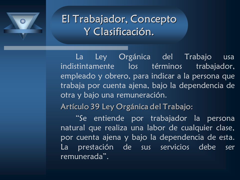 Concepto De Trabajador El Trabajador Definici n Interpretaciones Y 